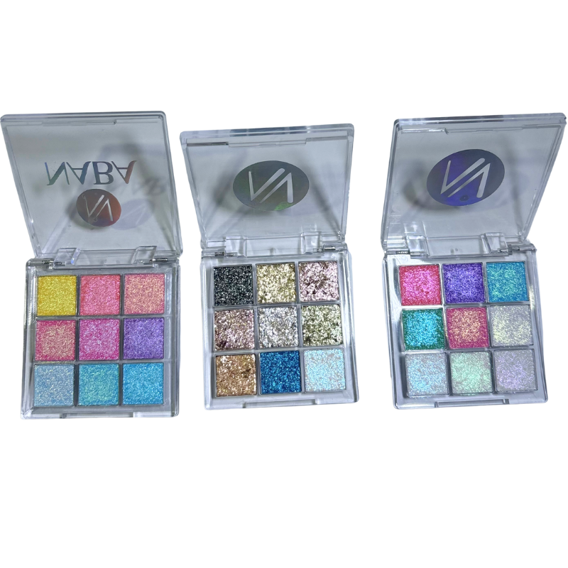 Kit Pigments Palettes (Glow - Crystal - Spring)