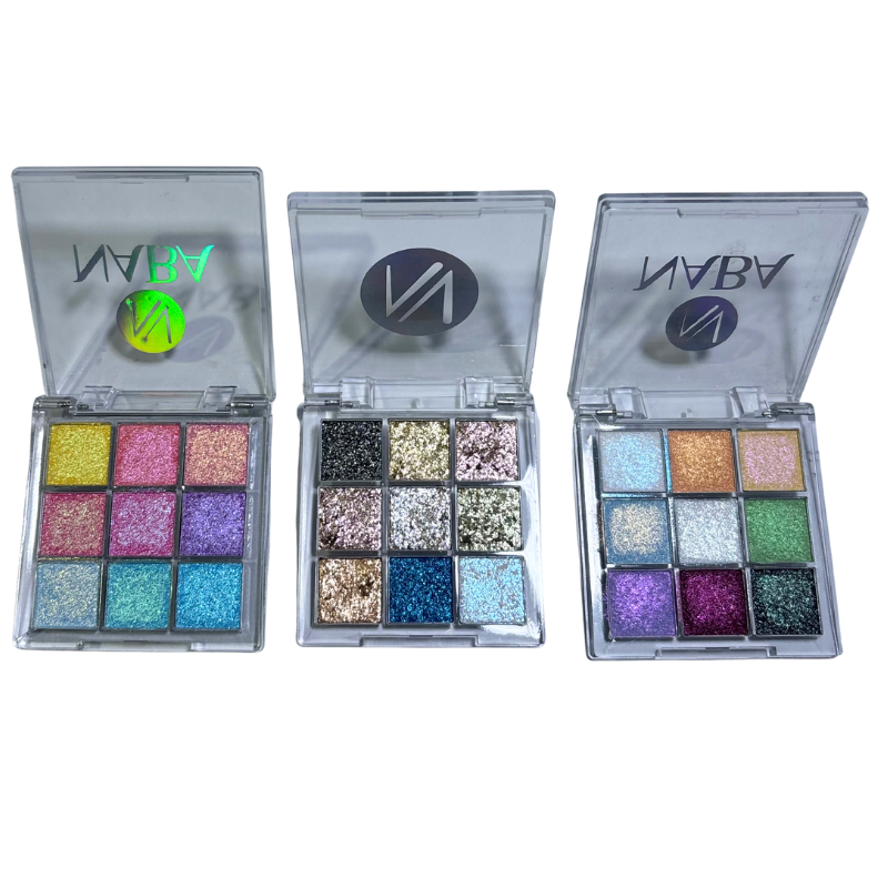 Kit Pigments Palettes (Glow - Crystal - Illussion)