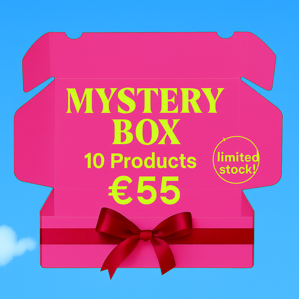Mystery Box 10 items €55, valued at €100+