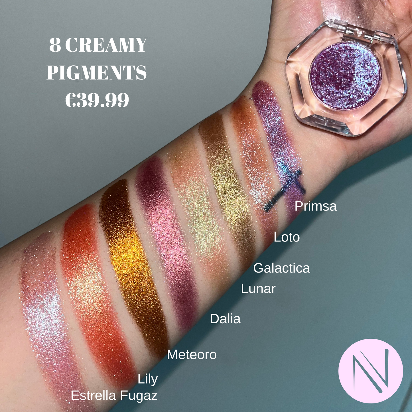 8 Surprise Creamy Pigments