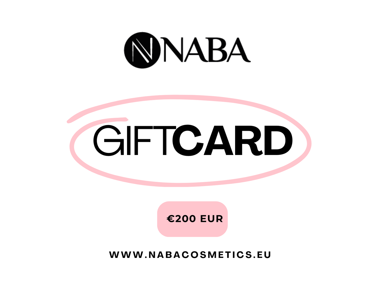 NABA Cosmetics EU Gift Cards