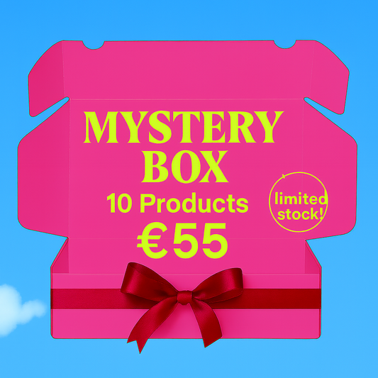 Mystery Box 10 items €55, valued at €100+