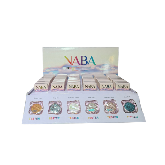 48 PCS Pressed Pigments Display + 6 Free testers